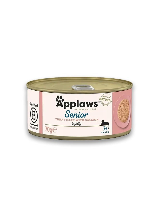 Applaws Tuna With Salmon In Jelly Senior Wet Cat Food - 70G - Image 1